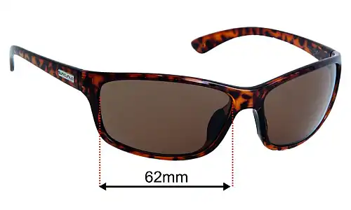 Suncloud Sentry Replacement Lenses 62mm wide 