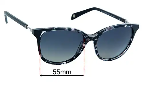 Balmain BL2102 Replacement Lenses 55mm wide 