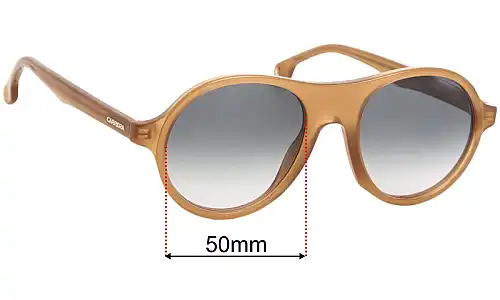 Carrera 142/S Replacement Lenses 50mm wide 