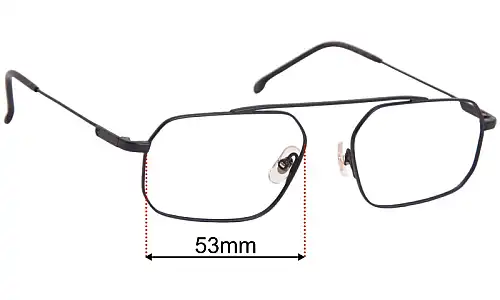 Carrera 2016T/S Replacement Lenses 53mm wide 