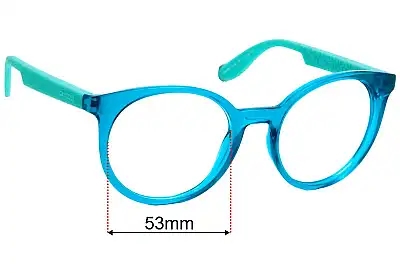 Carrera 5024/S Ersatzgläser 53mm wide 