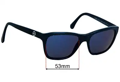 Chanel 5266 Ersatzgläser 53mm wide 