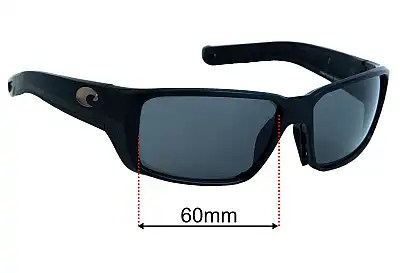 Costa Del Mar Fantail PRO Replacement Lenses 60mm wide 