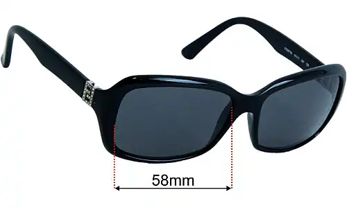 Fendi FS 5071R Ersatzlinsen 58mm wide 
