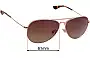 Sunglass Fix Replacement Lenses for Maui Jim MJ264 Mavericks - 61mm Wide 