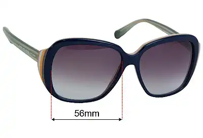 Marc by Marc Jacobs MMJ 290/S Replacement Lenses 56mm wide 