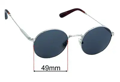Oscar Wylee Haskell Replacement Lenses 49mm wide 