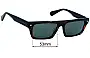 Sunglass Fix Replacement Lenses for Polaroid PLD 6085/S/X - 53mm Wide 