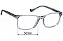 Sunglass Fix Replacement Lenses for Prada VPR14W - 56mm Wide 