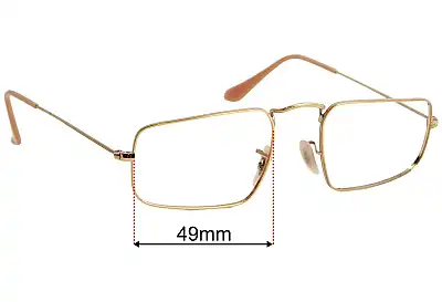 Ray-Ban RB3957V Julie Optics Replacement Lenses 49mm wide 