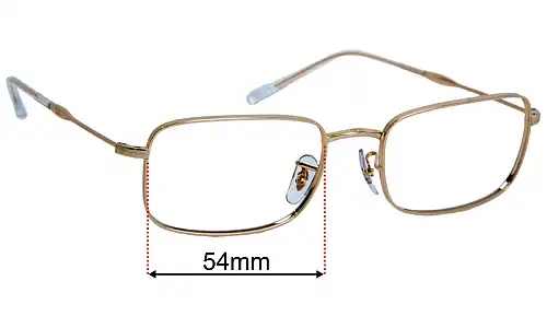 Ray-Ban RB3746 Lentilles de Remplacement 56mm wide 