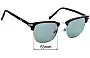 Sunglass Fix Lentes de Repuesto para Serengeti Alray - 55mm Wide 