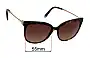Sunglass Fix Replacement Lenses for Tiffany & Co TF4176 - 55mm Wide 