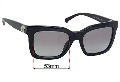 Tory Burch TY7089 Replacement Lenses 53mm wide 