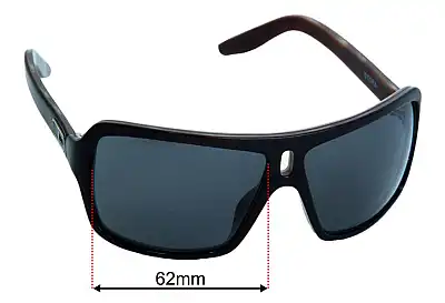 Von Zipper Storm Replacement Lenses 62mm wide 