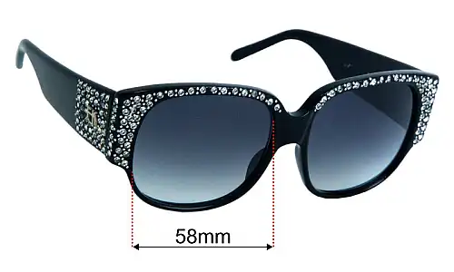 Emmanuelle Khanh 2020S Replacement Lenses 58mm wide 