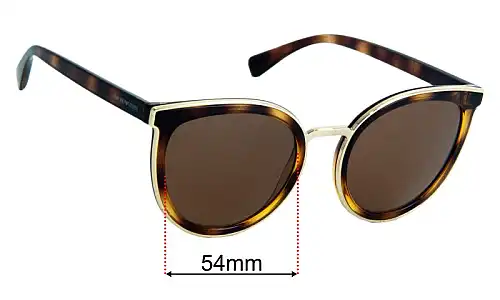 Emporio Armani EA4135 Replacement Lenses 54mm wide 