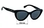Sunglass Fix Replacement Lenses for Fendi FE 40087U - 55mm Wide 