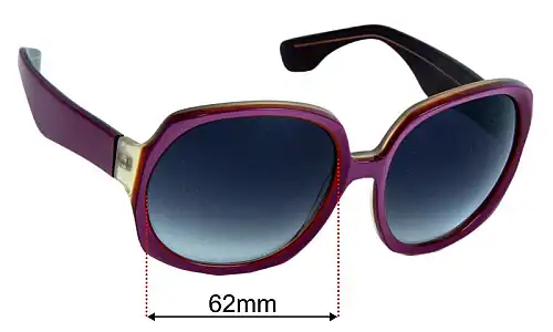 Marni MA083S  Replacement Lenses 62mm wide 