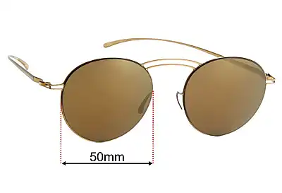 Mykita Maison Martin Margiela MMESSE011 Replacement Lenses 50mm wide 