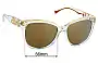 Sunglass Fix Ersatzgläser für Ralph Lauren RA 5178 - 56mm Wide 