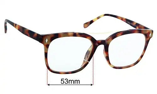 Smile Lifestyle Lentes de Repuesto 53mm wide 