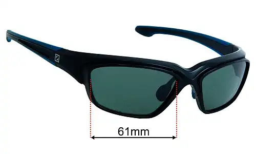 Specsavers Exmouth Sun Rx Replacement Lenses 61mm wide 