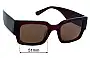 Sunglass Fix Replacement Lenses for Specsavers Saltburn Sun Rx - 51mm Wide 