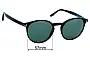 Sunglass Fix Replacement Lenses for Tom Ford TF5524 - 57mm Wide 