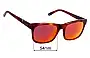 Sunglass Fix Lentes de Repuesto para Vuarnet VL2002 - 54mm Wide 