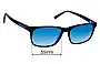 Sunglass Fix Replacement Lenses for Alex Perry AP Men 23 - 55mm Wide 