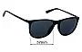 Sunglass Fix Replacement Lenses for Armani Exchange AX 4047SF - 57mm Wide 