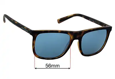 Armani Exchange AX 4102S Ersatzgläser 56mm wide 