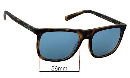 Armani Exchange AX 4102S Lentes de Repuesto 56mm wide 