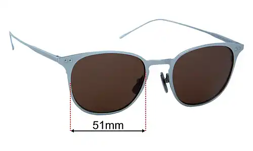 Bailey Nelson  Donavan  Replacement Lenses 51mm wide 