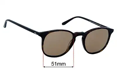 Bailey Nelson  Palmer L Replacement Lenses 51mm wide 