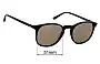 Sunglass Fix Replacement Lenses for Bailey Nelson  Palmer L - 51mm Wide 