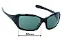 Sunglass Fix Replacement Lenses for BlackTip  Skysail - 62mm Wide 