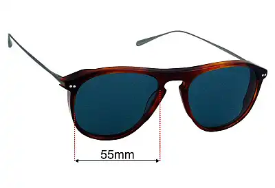Brett  Barry Sun Replacement Lenses 55mm wide 