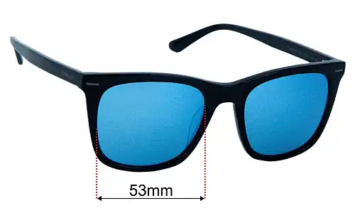 Calvin Klein CK21507S  Replacement Lenses 53mm wide 