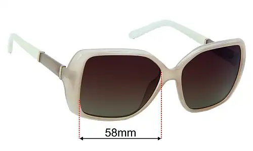 Chloe CE 680S Replacement Lenses 58mm wide 