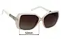 Sunglass Fix Ersatzgläser für Chloe CE 680S - 58mm Wide 