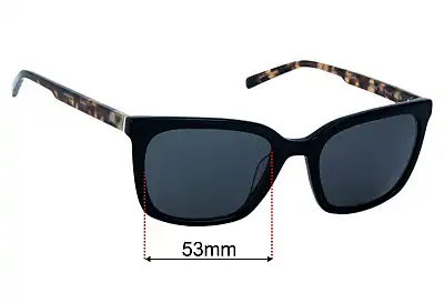 DKNY DK546S Replacement Lenses 53mm wide 