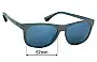 Sunglass Fix Lentes de Repuesto para Emporio Armani EA4034 - 57mm Wide 