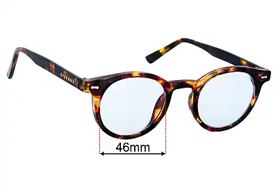 Eyekonik  Nord Replacement Lenses 46mm wide 