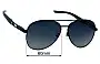 Sunglass Fix Ersatzgläser für Ferrari FZ 5002D - 60mm Wide 