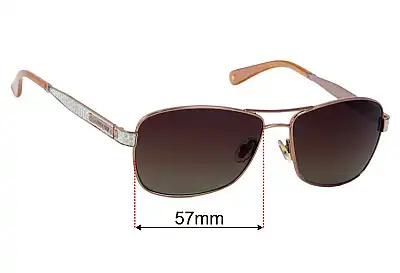 Jimmy Choo Cris/S Replacement Lenses 57mm wide 
