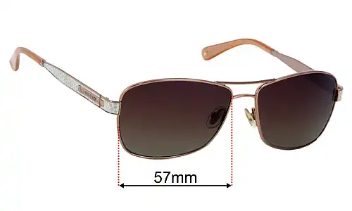 Jimmy Choo Cris/S Replacement Lenses 57mm wide 