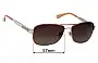Sunglass Fix Replacement Lenses for Jimmy Choo Cris/S - 57mm Wide 