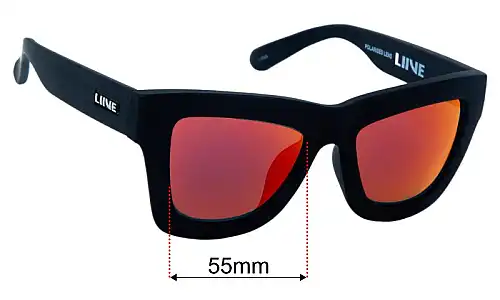 Liive Cash Replacement Lenses 55mm wide 